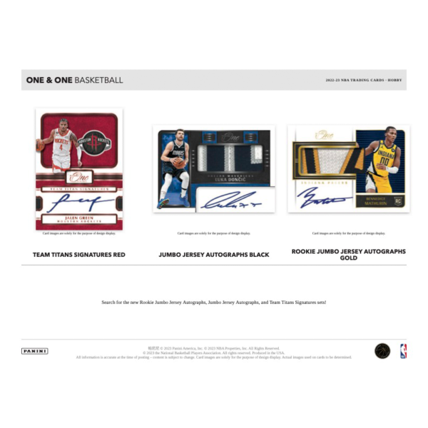 2022_23PaniniOne_OneBasketballHobbyBox_4_e9c3a910-127f-4f6a-ac49-c37eace5cd7c 2022/23 Panini One & One Basketball Hobby 10 Box Case