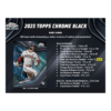 2023 Topps Chrome Black Baseball Hobby 12 Box Case