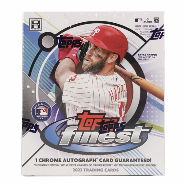 2023ToppsFinestBaseballHobbyBox 2023 Topps Finest Baseball Hobby 8 Box Case