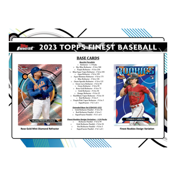 2023ToppsFinestBaseballHobbyBox3_390d966b-b824-4f91-aa01-2fd575679127 2023 Topps Finest Baseball Hobby 8 Box Case