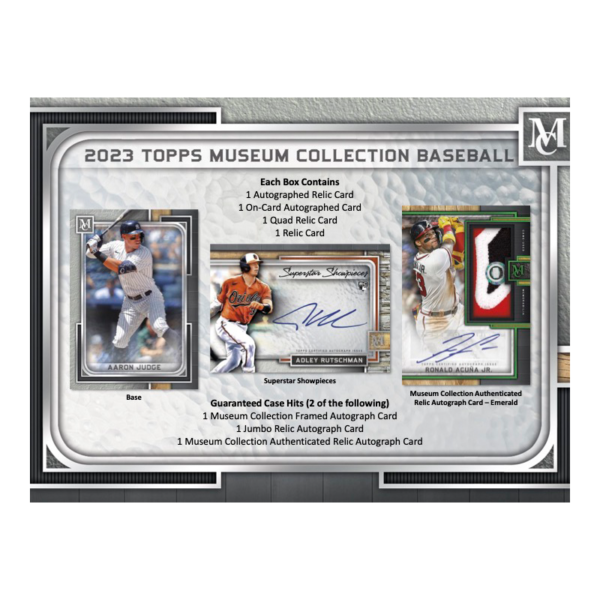 2023ToppsMuseumCollectionBaseballHobbyBox_1_a412f4b1-013d-42b8-9fb3-2f6972a7d022 2023 Topps Museum Collection Baseball Hobby 12 Box Case