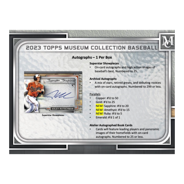 2023ToppsMuseumCollectionBaseballHobbyBox_2_6ace9437-7a37-423e-aa2a-44ce220ac661 2023 Topps Museum Collection Baseball Hobby 12 Box Case