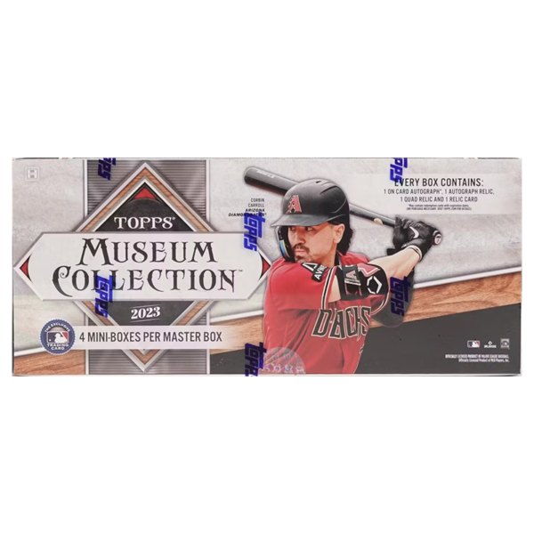 2023ToppsMuseumCollectionBaseballHobbyBox_e5fff990-9137-46c0-b17a-9c86bd486881 2023 Topps Museum Collection Baseball Hobby 12 Box Case