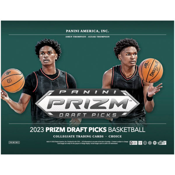 2023_24PANINIPRIZMCOLLEGIATEDRAFTPICKSBASKETBALLCHOICEBOX_738cbe25-acf0-4e29-9358-b4830e8698af 2023/24 Panini Prizm Collegiate Draft Picks Basketball Choice 20 Box Case