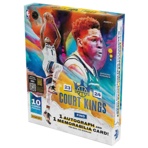 2023_24PaniniCourtKingsBasketballHobbyBox 2023/24 Panini Court Kings Basketball Hobby Box