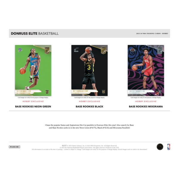2023_24PaniniDonrussEliteBasketballHobbyBox_2_ccf68068-b738-4ab3-aaea-a74744cbc9bb 2023/24 Panini Donruss Elite Basketball Hobby 12 Box Case