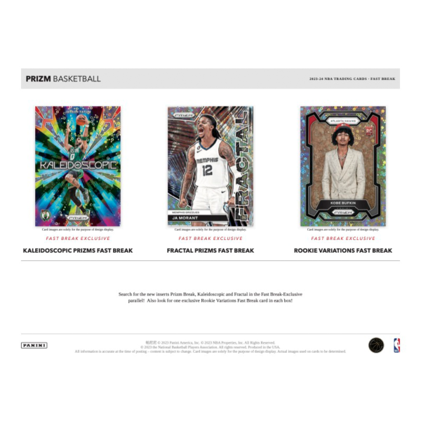 2023_24PaniniPrizmFastBreakBasketballBox_4 2023/24 Panini Prizm Fast Break Basketball Box