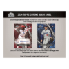 2024ToppsChromeBlackBaseballHobbyBox_1_52202405-f40a-4532-b190-aa41cf4b40ac 2024 Topps Chrome Black Baseball Hobby 12 Box Case