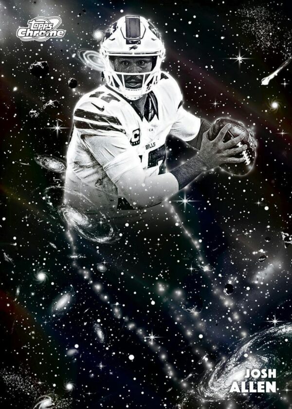 25-cosmicchrome-fb-hobby-card10 2025 Topps Cosmic Chrome Football Hobby 8-Box Case