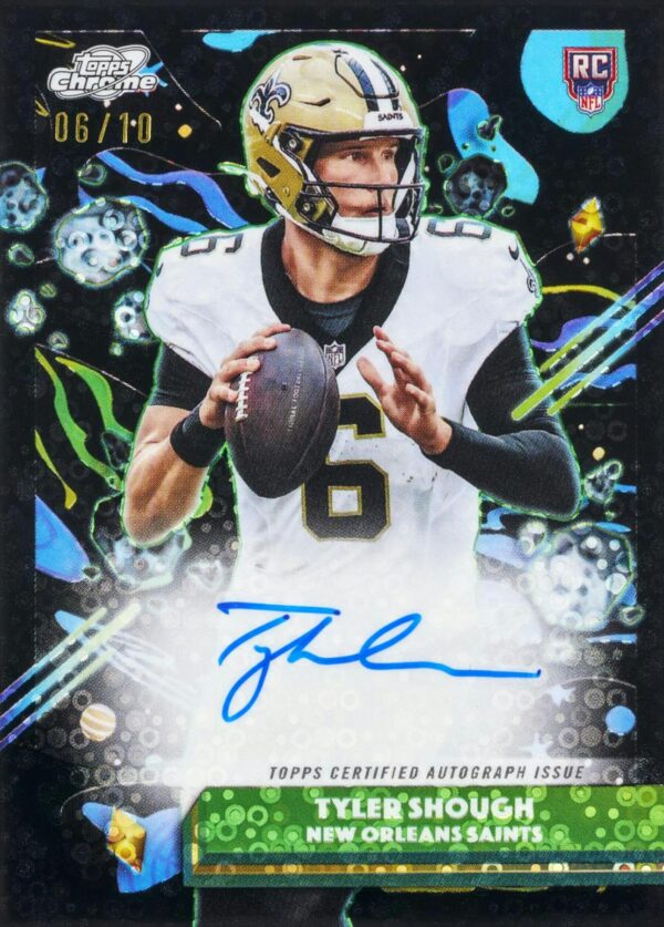 25-cosmicchrome-fb-hobby-card2 2025 Topps Cosmic Chrome Football Hobby 8-Box Case