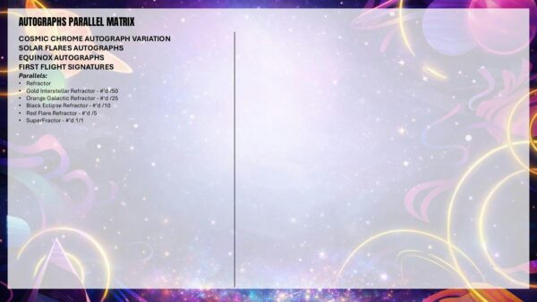 25-cosmicchrome-fb-hobby-ss-8 2025 Topps Cosmic Chrome Football Hobby 8-Box Case
