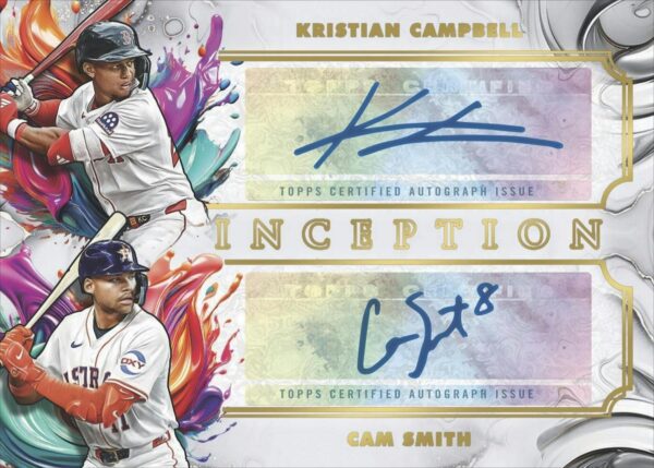 25-inceptionbb-hobby-card6 2025 Topps Inception Baseball Hobby 8-Box Case