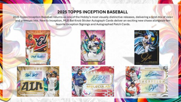25-inceptionbb-hobby-ss-2 2025 Topps Inception Baseball Hobby 8-Box Case