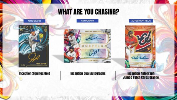 2025 Topps Inception Baseball Hobby Box