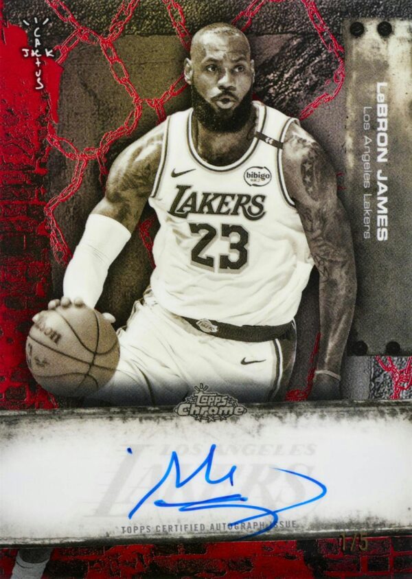 2025/26 Topps Chrome Cactus Jack Basketball Hobby 12-Box Case