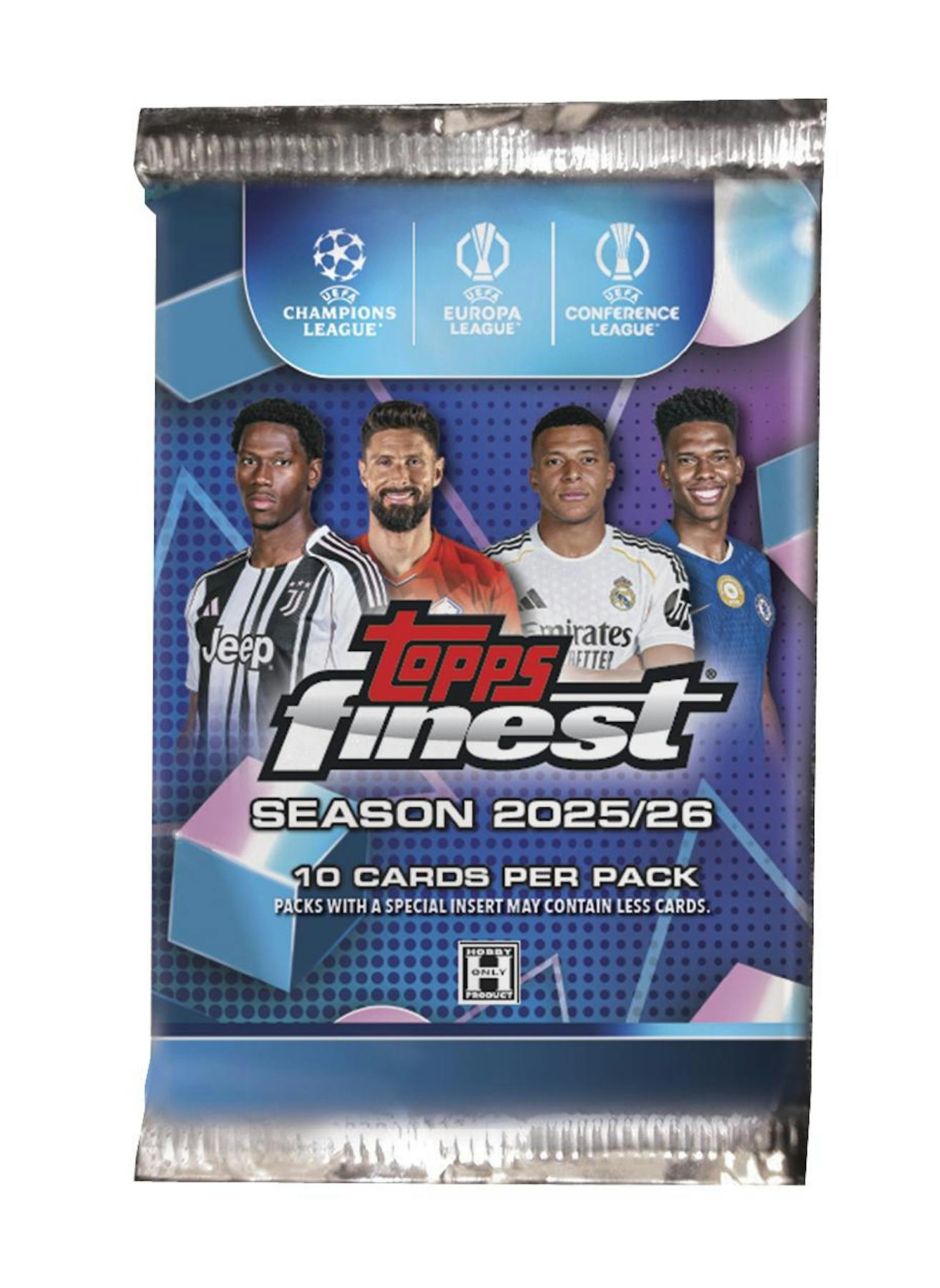 2025/26 Topps UEFA Club Competitions Finest Soccer Hobby 8-Box