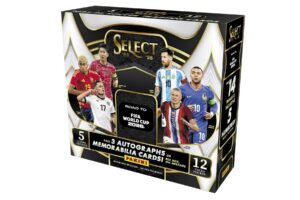 2526-select-rtfwc-hobby-box 2025/26 Panini Select Road to FIFA World Cup Soccer Hobby 12-Box Case