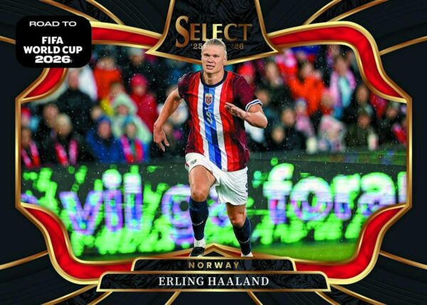 2025/26 Panini Select Road to FIFA World Cup Soccer Hobby 12-Box Case