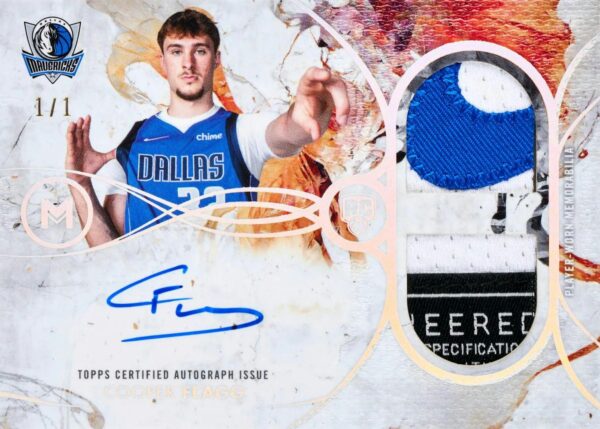 2526-topps-motifbk-fdi-card1 2025/26 Topps Motif Basketball First Day Issue Hobby Box
