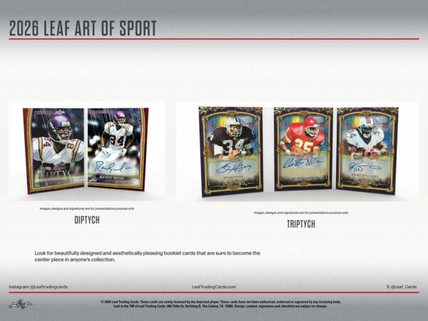 26-leaf-artofsport-ss-5 2026 Leaf Art of Sport Hobby 10-Box Case