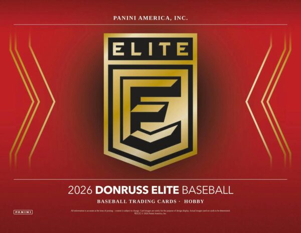 2026 Panini Donruss Elite Baseball Hobby 12-Box Case