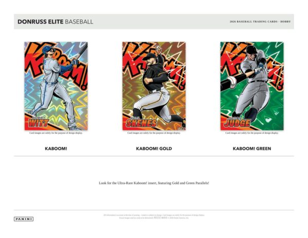 2026 Panini Donruss Elite Baseball Hobby 12-Box Case
