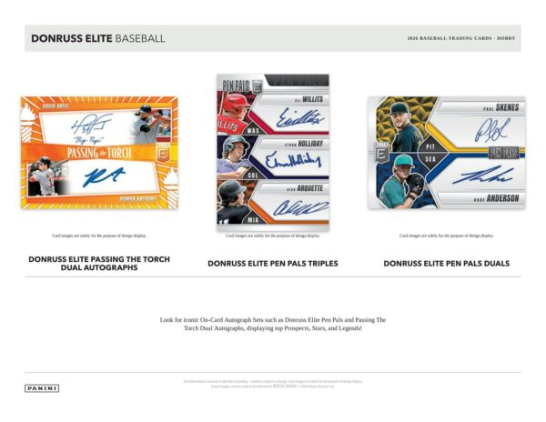 2026 Panini Donruss Elite Baseball Hobby 12-Box Case