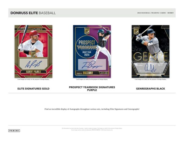 2026 Panini Donruss Elite Baseball Hobby 12-Box Case