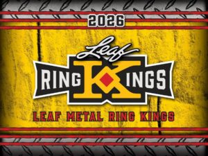 2026 Leaf Metal Ring Kings Boxing Hobby 10-Box Case