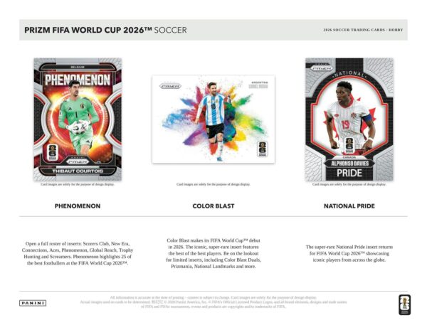 26prizmworldcup_pis_hobby-3 2026 Panini Prizm FIFA World Cup Soccer Hobby 12-Box Case