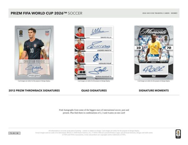 26prizmworldcup_pis_hobby-4 2026 Panini Prizm FIFA World Cup Soccer Hobby 12-Box Case