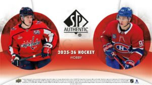 2025/26 Upper Deck SP Authentic Hockey Hobby 16-Box Case