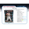 2024 Topps Chrome Baseball Hobby Box