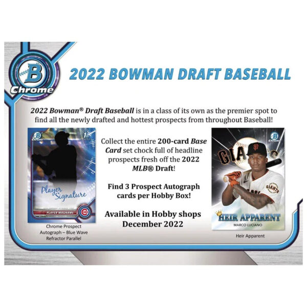 bowman-draft-baseball-2022_c6fb6981-c9f9-40c5-9606-e252a06aee40 2022 Bowman Draft Baseball Super Jumbo Hobby Box