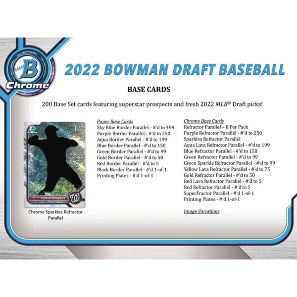 bowman-draft-basecall-2022 2022 Bowman Draft Baseball Super Jumbo Hobby Box