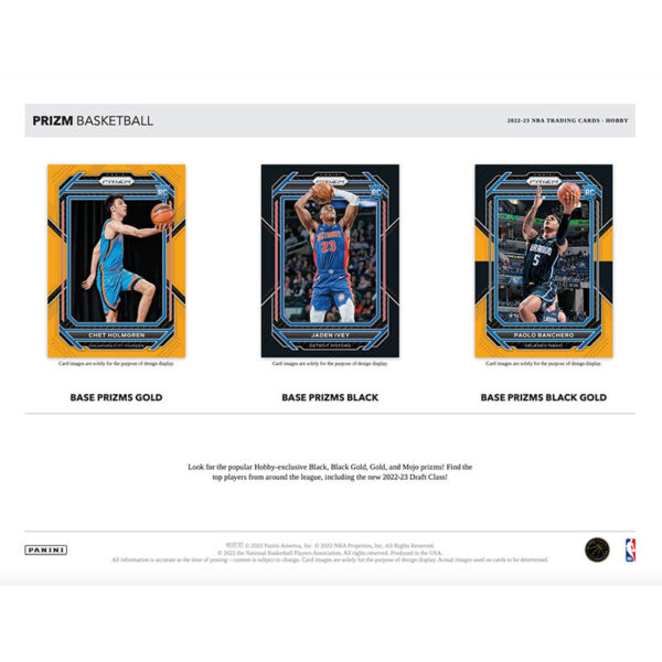 prizm3_14abaff9-787f-4562-9d50-69ba6a1bec19 2022/23 Panini Prizm Basketball Hobby 12 Box Case