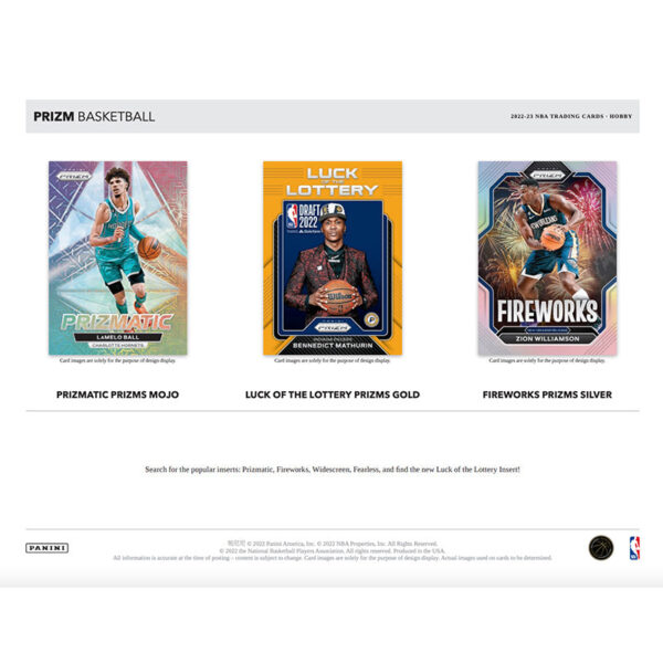 prizm4_ec6a04b5-ffcf-4394-90a4-75790dfd3797 2022/23 Panini Prizm Basketball Hobby 12 Box Case