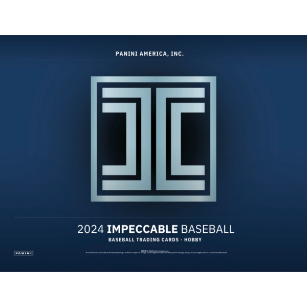 2024 Panini Impeccable Baseball Hobby 3 Box Case
