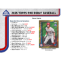 resizing_for_shopify_-_2025-11-06T125042.471 2025 Topps Pro Debut Baseball Jumbo Hobby 8 Box Case