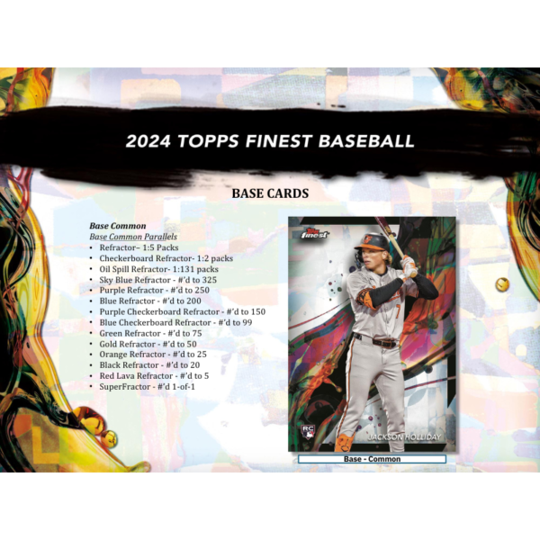 resizing_for_shopify_95 2024 Topps Finest Baseball Hobby Box