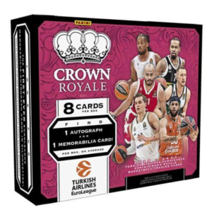 resizingforshopify-2024-11-25T110529.732 2023/24 Panini Crown Royale Euroleague Basketball Hobby Box