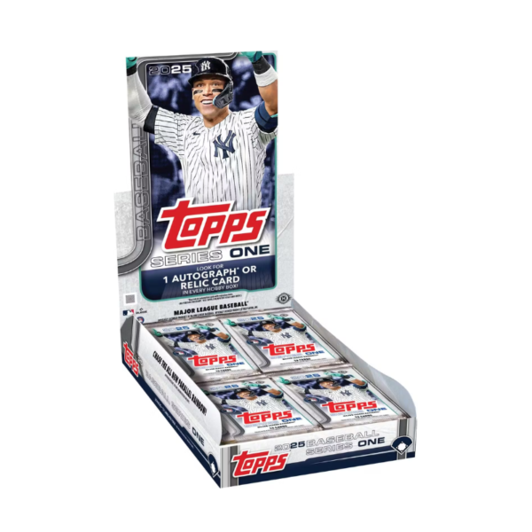 resizingforshopify-2025-01-27T135308.717 2025 Topps Series 1 Baseball Hobby 12 Box Case