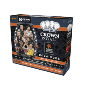 resizingforshopify-2025-07-17T141720.738 2024/25 Panini Crown Royale Euroleague Basketball Hobby Box