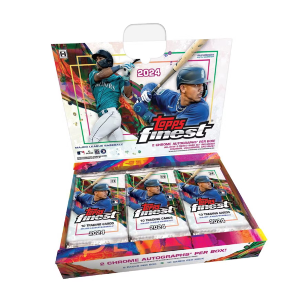 resizingforshopify_93 2024 Topps Finest Baseball Hobby 8 Box Case